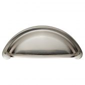 FTD557SN - Carlisle Brass Fingertip Design Cottage Cup Pull 76mm Satin Nickel