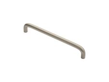 FTD460CSN - Carlisle Brass Fingertip Design 10mm D Handle &lpar;160mm c&sol;c&rpar; 170mm Satin Nickel