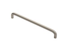 FTD460DSN - Carlisle Brass Fingertip Design 10mm D Handle &lpar;192mm c&sol;c&rpar; 202mm Satin Nickel