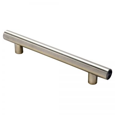 Click Here To Enlarge This Photo Of FTD445DSN - Carlisle Brass Fingertip Design 12mm Steel T-Bar Handle &lpar;192mm c&sol;c&rpar; 252mm Satin Nickel
