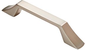FTD273CSN - Carlisle Brass Fingertip Design Halcyon Handle &lpar;160mm c&sol;c&rpar; 203mm Satin Nickel