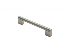 FTD4750BSNSS - Carlisle Brass Fingertip Design 14mm Bar Handle &lpar;128mm c&sol;c&rpar; 168mm Satin Nickel&sol;Satin Stainless Steel