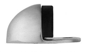 AA20CP - Carlisle Brass Floor Mounted Doorstop &lpar;Oval&rpar; Polished Chrome
