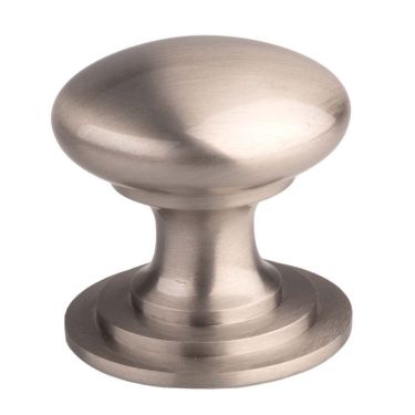 Click Here To Enlarge This Photo Of M47ASSE - Carlisle Brass Fingertip Design Victorian Knob 25mm Satin Stainless Steel
