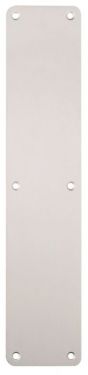 Click Here To Enlarge This Photo Of FPP43000SAA - Carlisle Brass Eurospec Finger Plate 300 x 75mm &lpar;Plain&rpar; Satin Anodised Aluminium