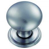 FTD1265BSC - Carlisle Brass Fingertip Design Hollow Victorian Knob 32mm Satin Chrome