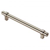 FTD495CSN - Carlisle Brass Fingertip Design Rail Handle &lpar;160mm c&sol;c&rpar; 200mm Satin Nickel