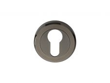 SZM001BN - Carlisle Brass Serozzetta Euro Profile Escutcheon &lpar;Concealed Fix&rpar; Black Nickel
