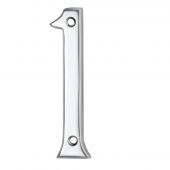 N1CP - Carlisle Brass Numeral Face Fix &lpar;No&period;1&rpar; 76mm Polished Chrome