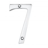 N7CP - Carlisle Brass Numeral Face Fix &lpar;No&period;7&rpar; 76mm Polished Chrome