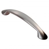 FTD343SN - Carlisle Brass Fingertip Design Platypus Bow Handle &lpar;128mm c&sol;c&rpar; 166mm Satin Nickel
