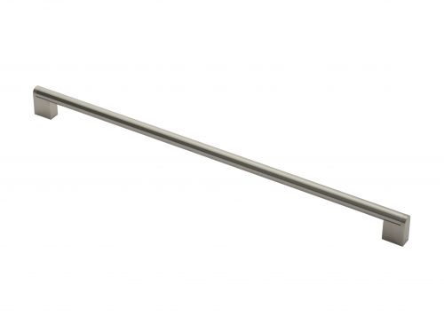 Click Here To Enlarge This Photo Of FTD4750GSNSS - Carlisle Brass Fingertip Design 14mm Bar Handle &lpar;448mm c&sol;c&rpar; 488mm Satin Nickel&sol;Satin Stainless Steel