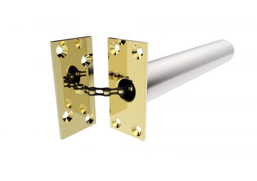 Click Here To Enlarge This Photo Of AA45&sol;BP - Carlisle Brass - Door Closer - Chain Spring &lpar;Concealed&rpar; - Polished Brass