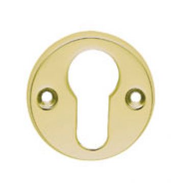 Click Here To Enlarge This Photo Of AA145 - Carlisle Brass Euro Profile Escutcheon &lpar;Face Fix&rpar; Polished Brass