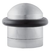 DSF5020SC - Carlisle Brass Doorstop &lpar;Floor Mounted&rpar; Satin Chrome