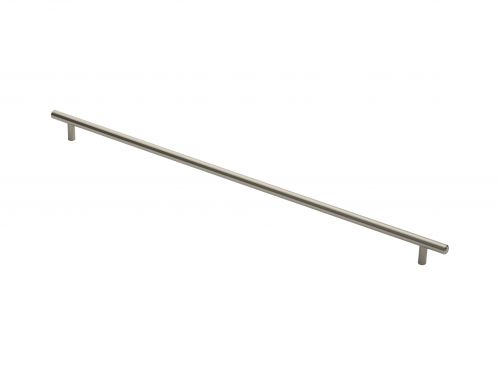 Click Here To Enlarge This Photo Of FTD445LSN - Carlisle Brass Fingertip Design 12mm Steel T-Bar Handle &lpar;512mm c&sol;c&rpar; 572mm Satin Nickel