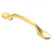 FTD520SB - Carlisle Brass Fingertip Design Shaker Style Handle &lpar;76mm c&sol;c&rpar; 128mm Satin Brass