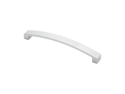 Click Here To Enlarge This Photo Of FTD3160BCP - Carlisle Brass Fingertip Design Curva Bow Handle &lpar;224mm c&sol;c&rpar; 236mm Polished Chrome