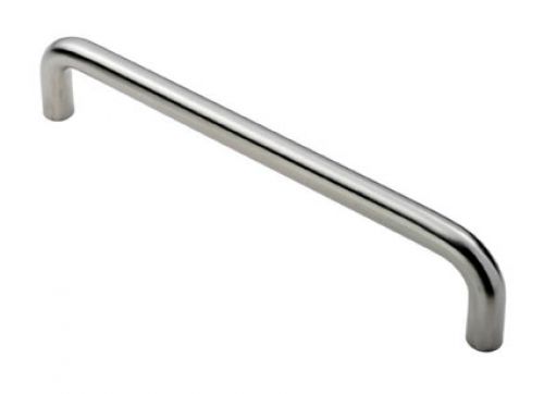 Click Here To Enlarge This Photo Of CSD1300SSS - Carlisle Brass Eurospec 19mm Dia D Pull Handle - 300mm c&sol;c Satin Stainless Steel