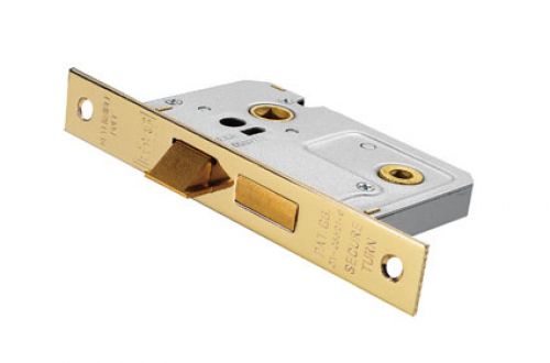 Click Here To Enlarge This Photo Of BAE5030EB - Carlisle Brass Eurospec Bathroom Lock &lpar;Economy&rpar; 3" Electro Brass
