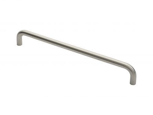 Click Here To Enlarge This Photo Of CSD1425SSS - Carlisle Brass Eurospec 19mm Dia D Pull Handle - 425mm c&sol;c Satin Stainless Steel