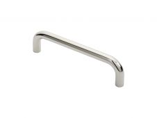 CSD1225BSS - Carlisle Brass Eurospec 19mm Dia D Pull Handle - 225mm c&sol;c Polished Stainless Steel