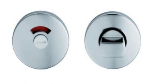 EST6005PAA - Carlisle Brass Eurospec Standard Thumbturn & Release 5mm Follower Polished Anodised Aluminium