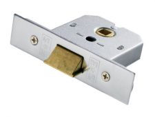 FLL8025SCP - Carlisle Brass Eurospec Flat Latch 64mm Satin Chrome