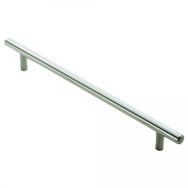 Click Here To Enlarge This Photo Of FTD445PSN - Carlisle Brass Fingertip Design 12mm Steel T-Bar Handle &lpar;768mm c&sol;c&rpar; 826mm Satin Nickel