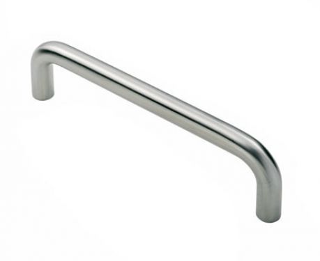 Click Here To Enlarge This Photo Of CSD1450SSS - Carlisle Brass Eurospec 19mm Dia D Pull Handle - 450mm c&sol;c Satin Stainless Steel