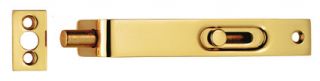 AA79 - Carlisle Brass Flush Bolt &lpar;Sunk Slide&rpar; 102mm Polished Brass