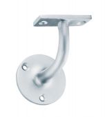 AA84SC - Carlisle Brass Handrail Bracket &lpar;Heavyweight&rpar; 64mm Satin Chrome