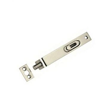 Click Here To Enlarge This Photo Of AA79SN - Carlisle Brass Flush Bolt &lpar;Sunk Slide&rpar; 102mm Satin Nickel
