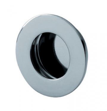 Click Here To Enlarge This Photo Of FPH1002BSS - Carlisle Brass Eurospec Circular Flush Pull 48mm Dia&period; Polished Stainless Steel