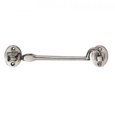 Click Here To Enlarge This Photo Of AA62CP - Carlisle Brass Heavyweight Cabin Hook &lpar;Silent Pattern&rpar; 152mm Polished Chrome