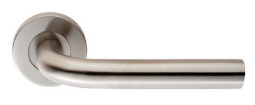Click Here To Enlarge This Photo Of CSL1191SSS - Carlisle Brass Eurospec 19mm Spira Lever on Round Rose &lpar;G304&rpar; Satin Stainless Steel