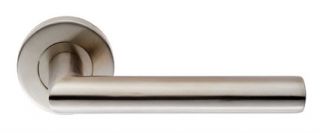 CSL1195SSS - Carlisle Brass Eurospec 19mm Oval Lever on Round Rose &lpar;G304&rpar; Satin Stainless Steel