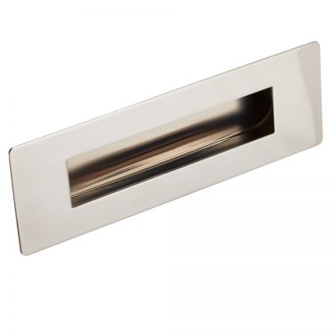 Click Here To Enlarge This Photo Of FPH1180BSS - Carlisle Brass Eurospec Large Rectangular Flush Pull 180mm x 60mm Polished Stainless Steel