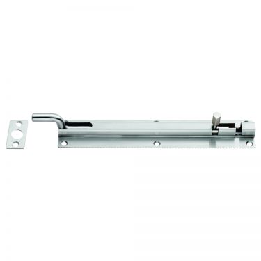 Click Here To Enlarge This Photo Of BBT1200CR&sol;SSS - Carlisle Brass Eurospec 200 x 38mm Cranked Barrel Bolt Satin Stainless Steel
