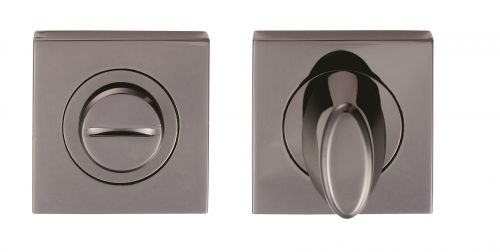 Click Here To Enlarge This Photo Of SZM004SQBN - Carlisle Brass Serozzetta Turn & Release on Square Rose &lpar;Concealed Fix&rpar; Black Nickel