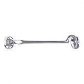 AA63CP - Carlisle Brass Heavyweight Cabin Hook &lpar;Silent Pattern&rpar; 202mm Polished Chrome