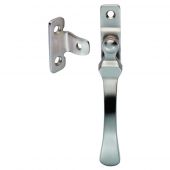 V1005LCKSN - Carlisle Brass Victorian Casement Fastener &lpar;Wedge Pattern - Lockable&rpar; Satin Nickel