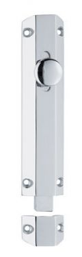Click Here To Enlarge This Photo Of AQ81CP - Carlisle Brass Flat Surface Bolt 102mm Polished Chrome