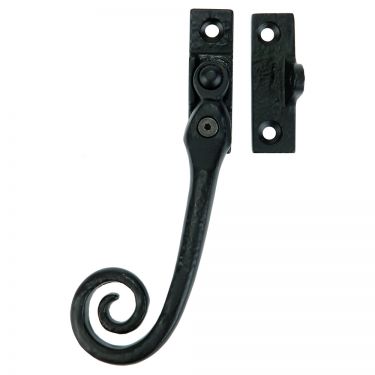 Click Here To Enlarge This Photo Of LF1006LH - Carlisle Brass Ludlow Foundries Locking Casement Fastener c&sol;w Key - Left Hand Black Antique