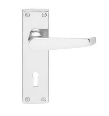 Click Here To Enlarge This Photo Of CBV30CP - Carlisle Brass Victorian Lever Lock Furniture &lpar;Contract Range&rpar; Polished Chrome