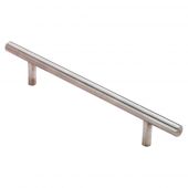 FTD410BSS - Carlisle Brass Fingertip Design 10mm Stainless Steel T-Bar Handle &lpar;128mm c&sol;c&rpar; 178mm Satin Stainless Steel