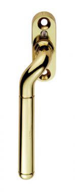 Click Here To Enlarge This Photo Of V1008LH - Carlisle Brass Cranked Locking Espag&period; Handle &lpar;Left Hand&rpar; Polished Brass