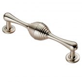 FTD605RSN - Carlisle Brass Fingertip Design Reeded Handle &lpar;128mm c&sol;c&rpar; 151mm Satin Nickel