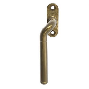 Click Here To Enlarge This Photo Of V1008LHFB - Carlisle Brass Cranked Locking Espag&period; Handle &lpar;Left Hand&rpar; Florentine Bronze