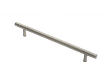 FTD410CSS - Carlisle Brass Fingertip Design 10mm Stainless Steel T-Bar Handle &lpar;160mm c&sol;c&rpar; 210mm Satin Stainless Steel